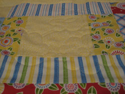 Flower quilting