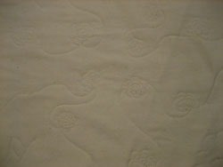 Mini roses quilt motif