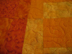 Meander quilt motif