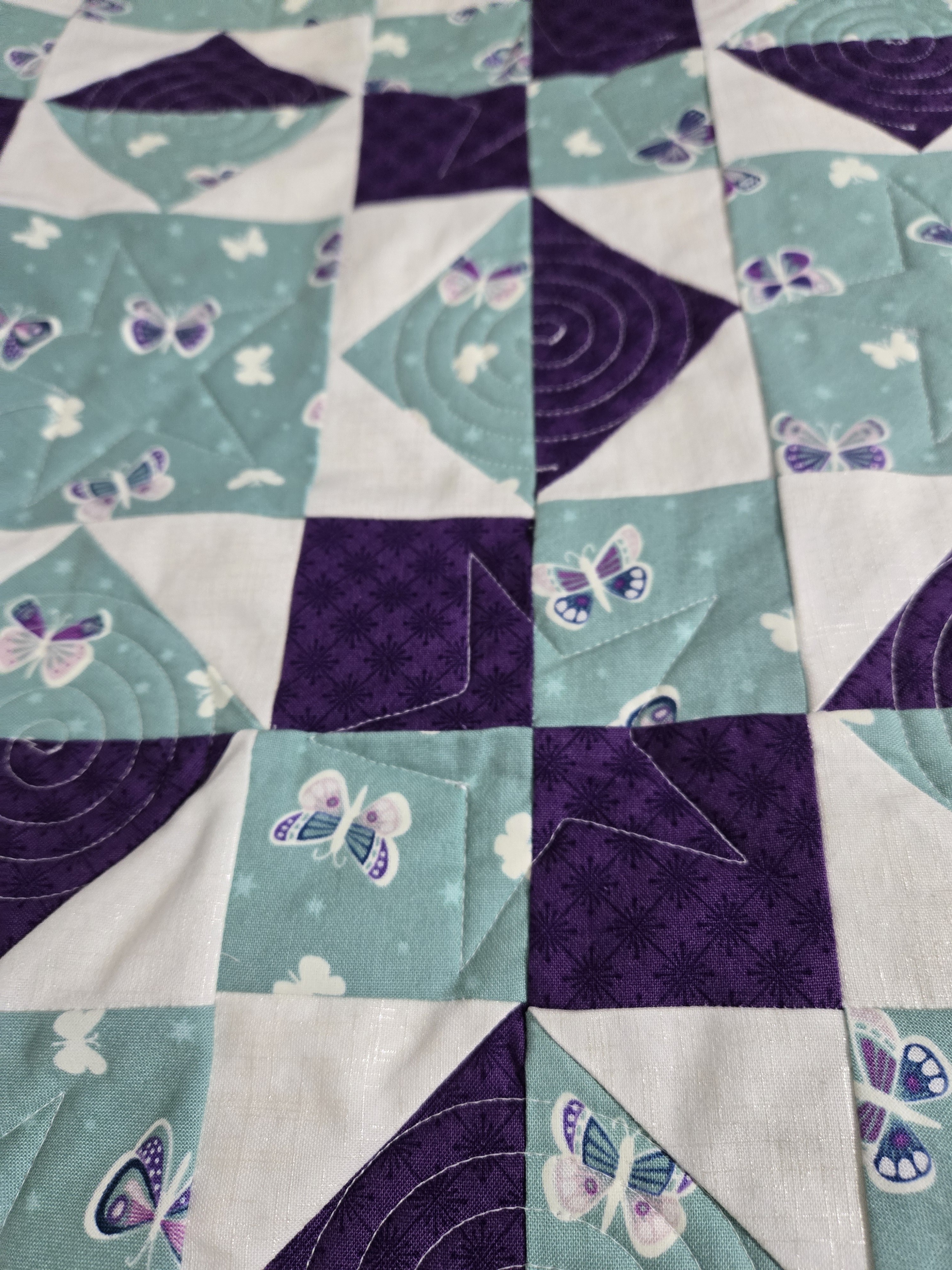 Butterfly quilting