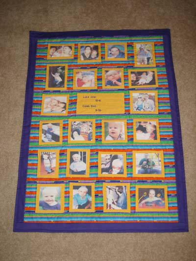 Memory Photo Quilt