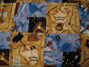 Treasure Map quilt
